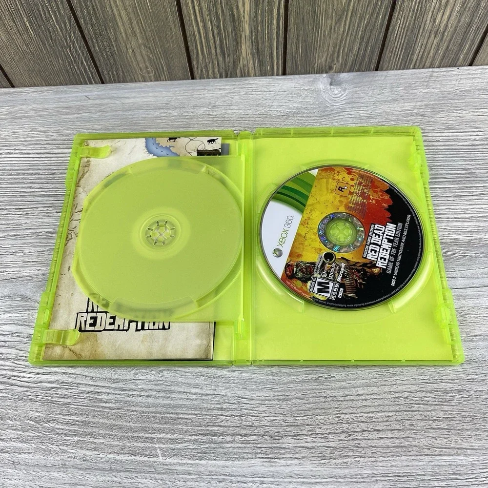 Red Dead Redemption: Game of the Year Edition - Xbox 360 Tested Working